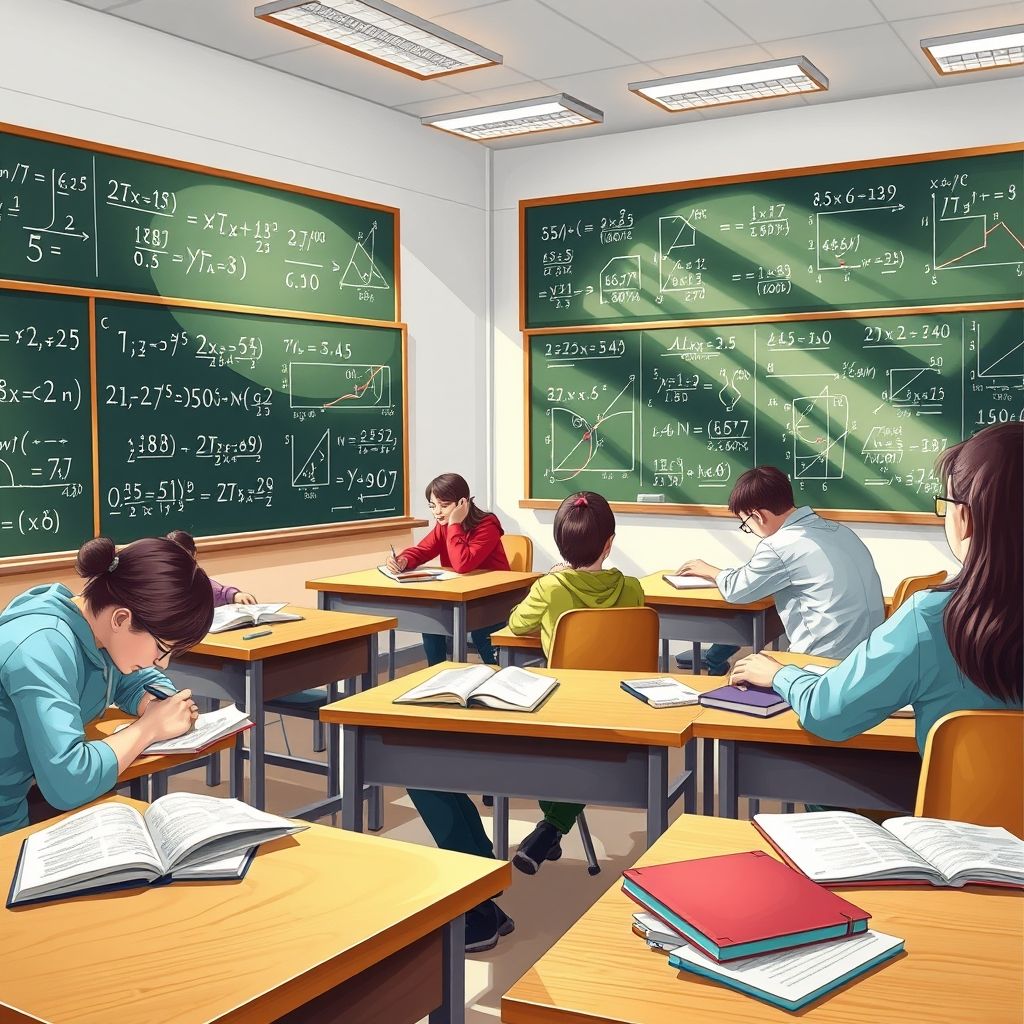 رياضيات الثانوي مستوى الباكالوريا