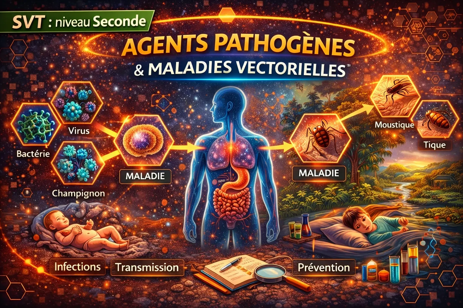 Agents pathogènes et maladies vectorielles — Seconde