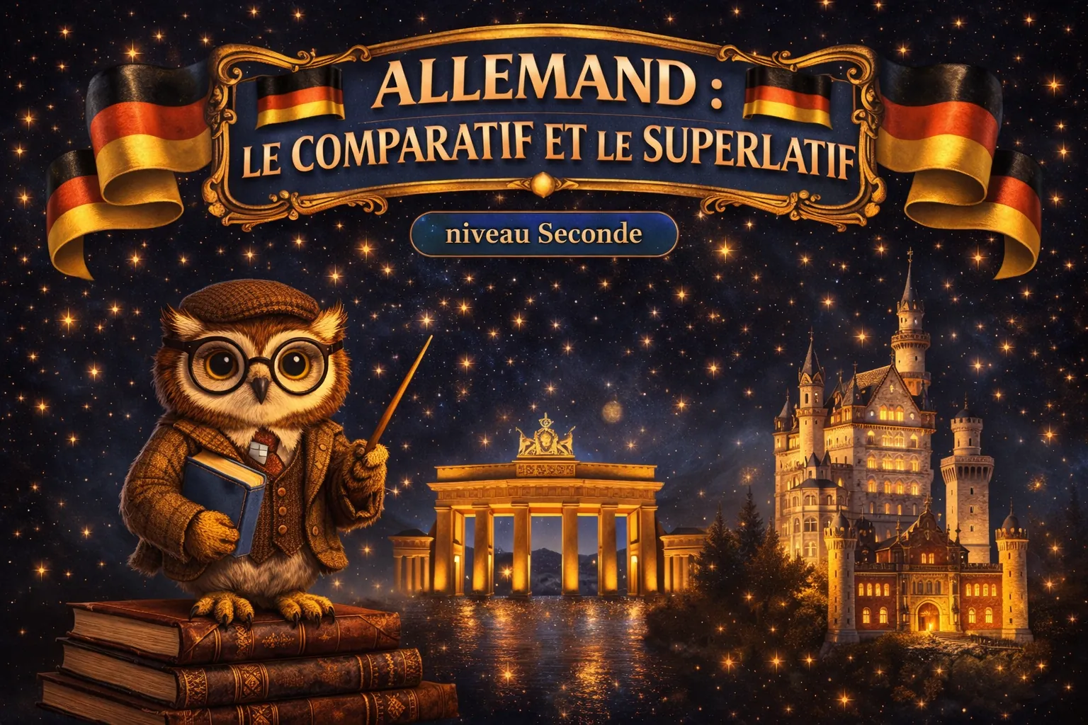 Allemand Seconde LV2 — Le comparatif et le superlatif