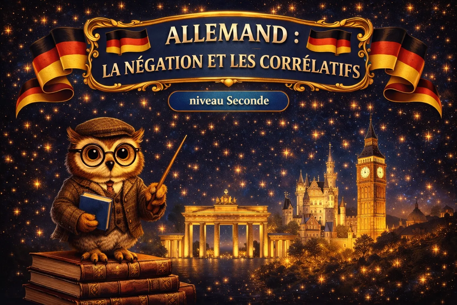 Allemand Seconde LV2 — La négation et les corrélatifs