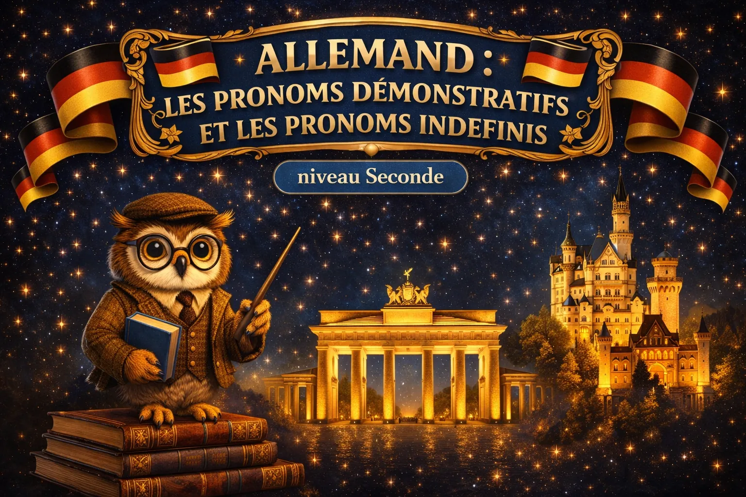 Allemand Seconde LV2 — Les pronoms démonstratifs et les pronoms indéfinis