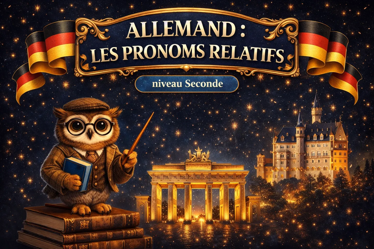 Allemand Seconde LV2 — Les pronoms relatifs