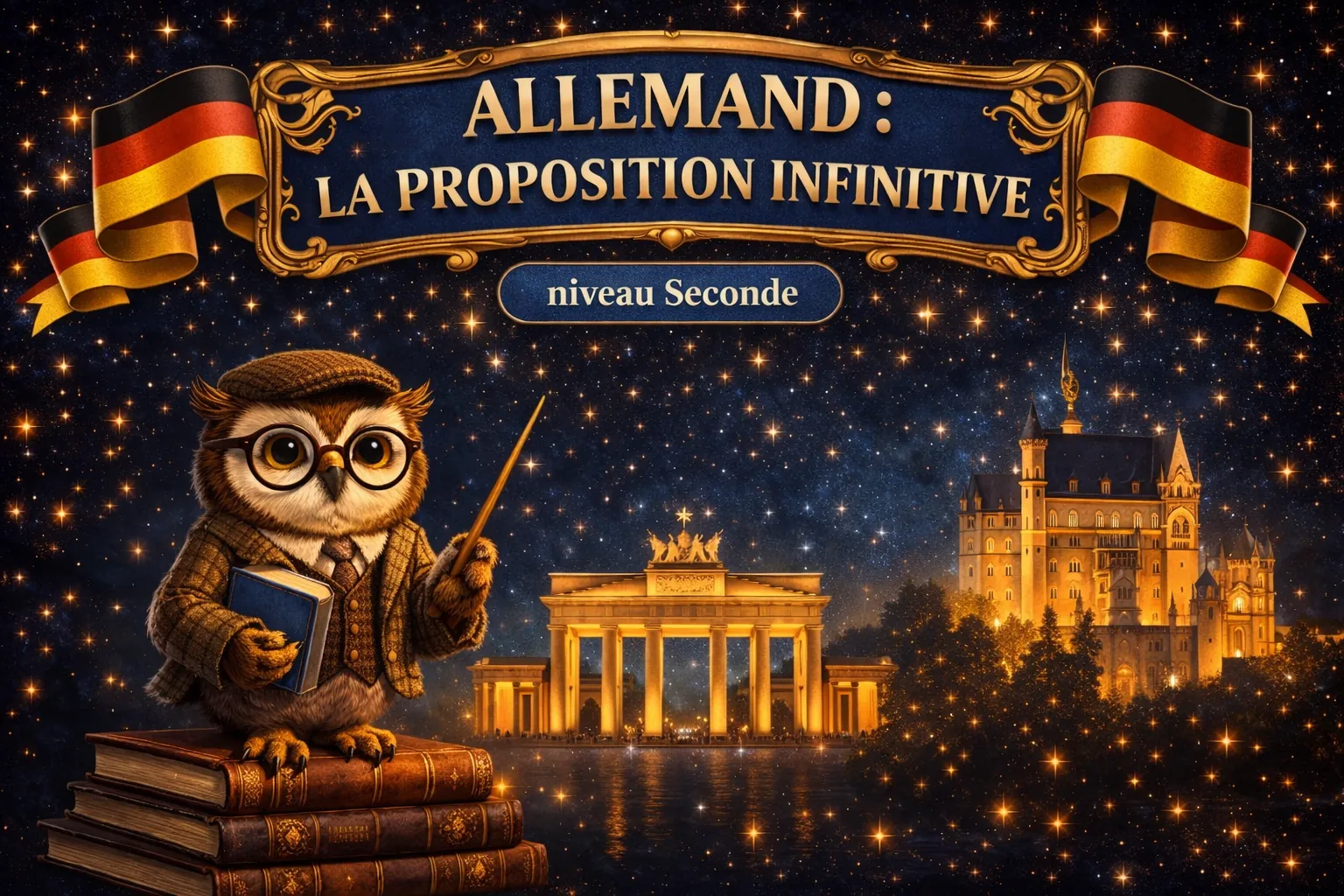 Allemand Seconde LV2 — La proposition infinitive