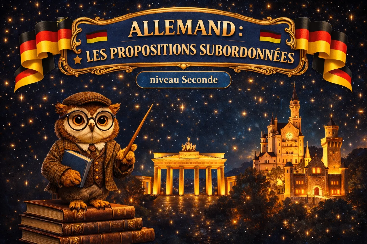 Allemand Seconde LV2 — Les propositions subordonnées