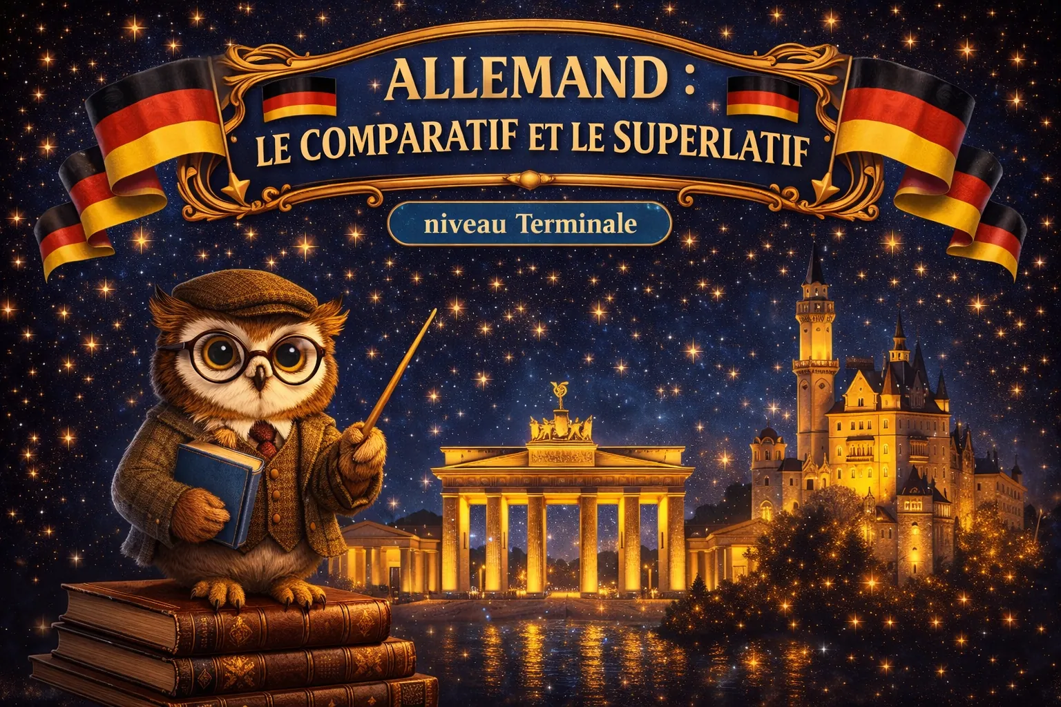 Le comparatif et le superlatif — Allemand Terminale LV1