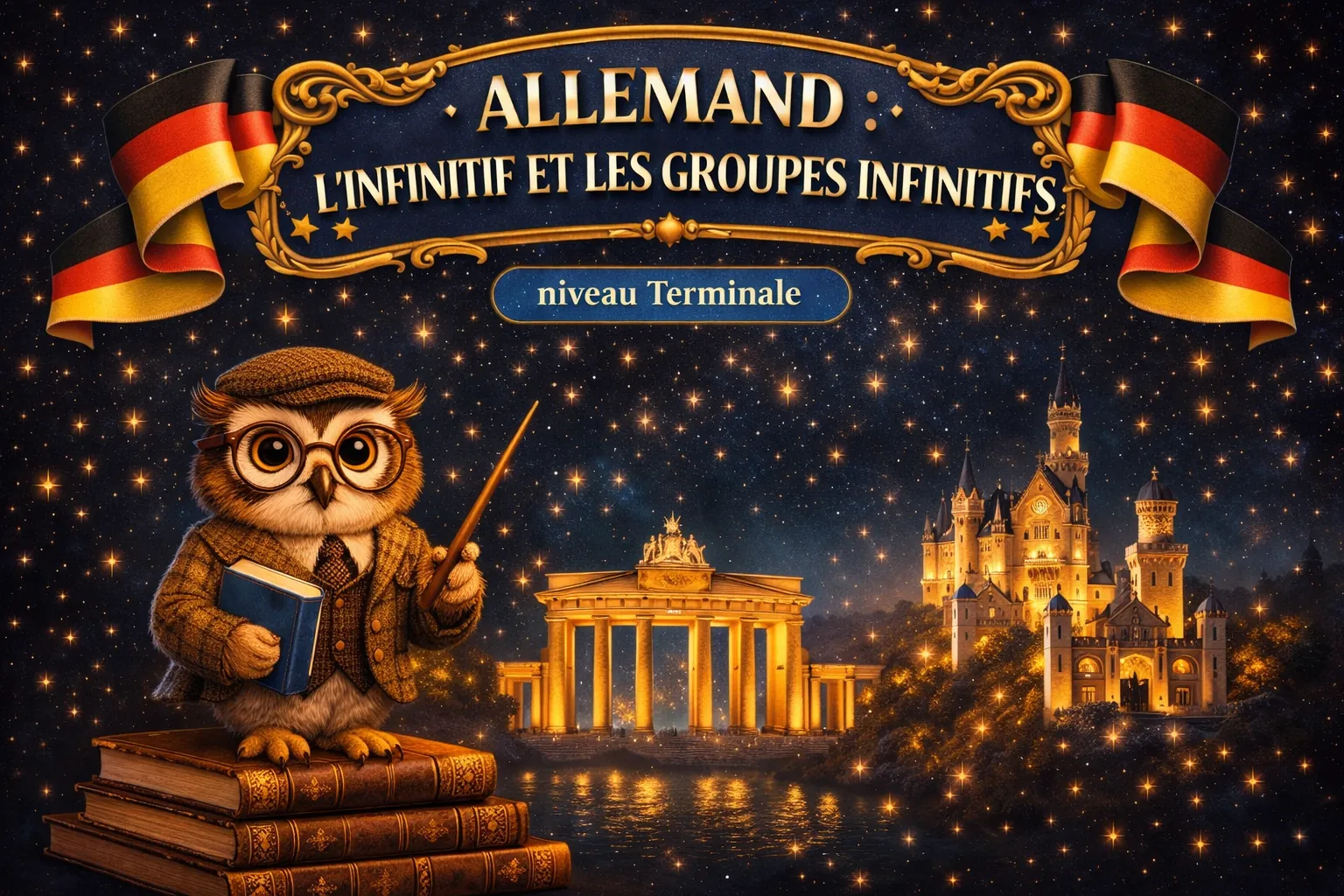 L’infinitif et les groupes infinitifs — Allemand Terminale LV1