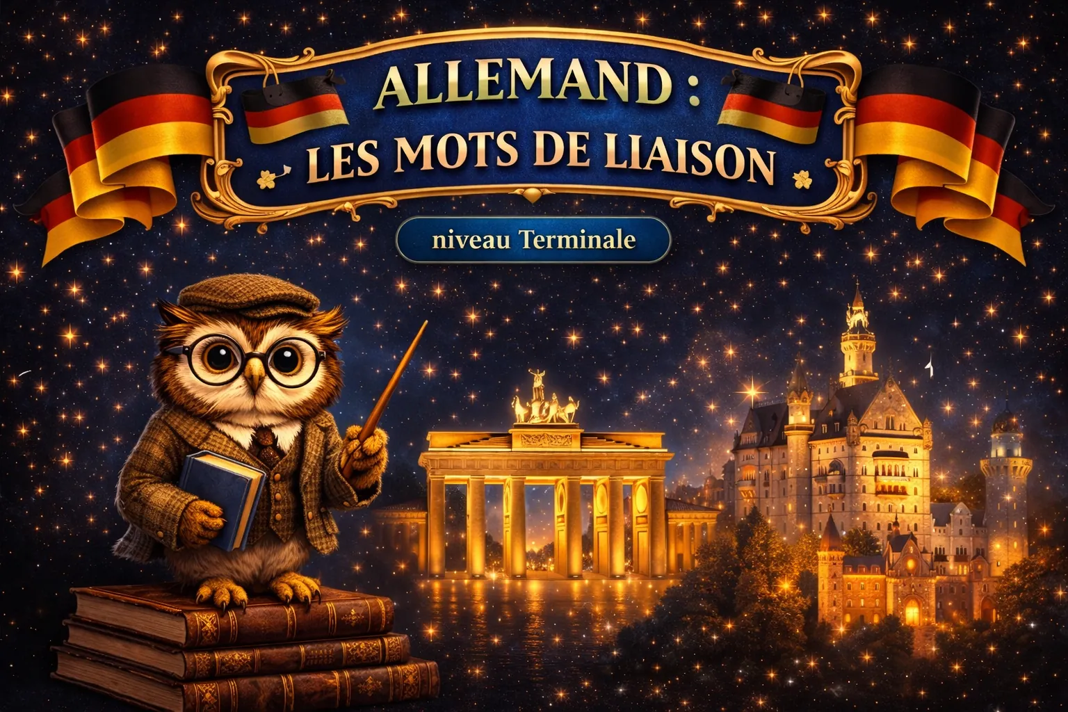 Les mots de liaison — Allemand Terminale LV1