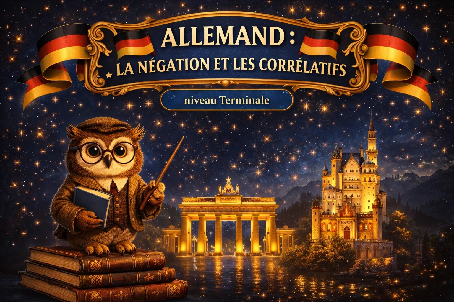 La négation et les corrélatifs — Allemand Terminale LV1