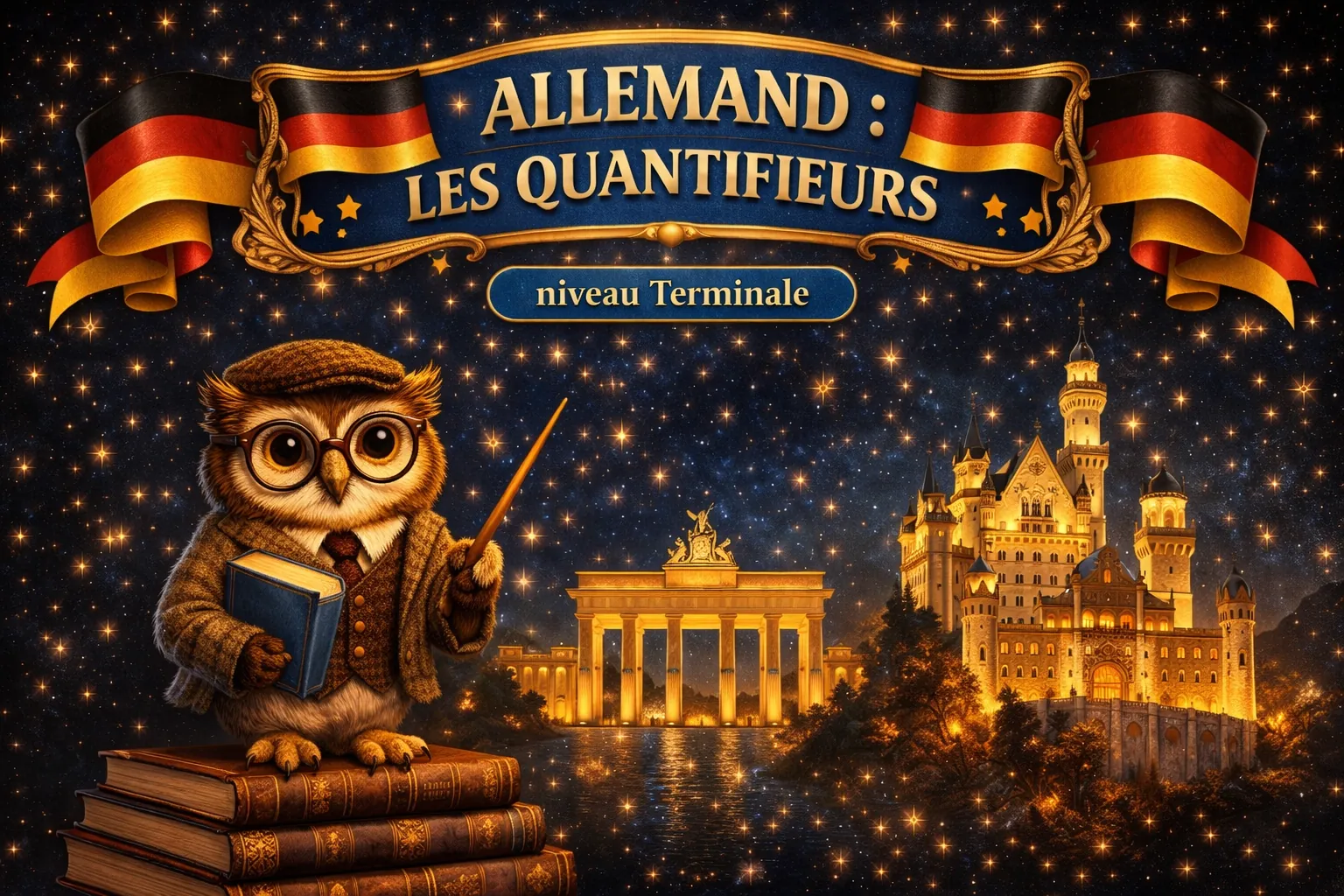 Les quantifieurs — Allemand Terminale LV1