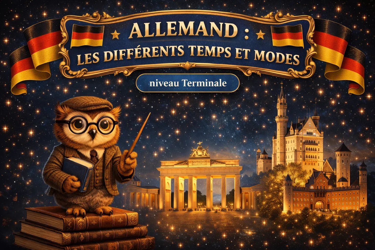 Les différents temps et modes — Allemand Terminale LV1