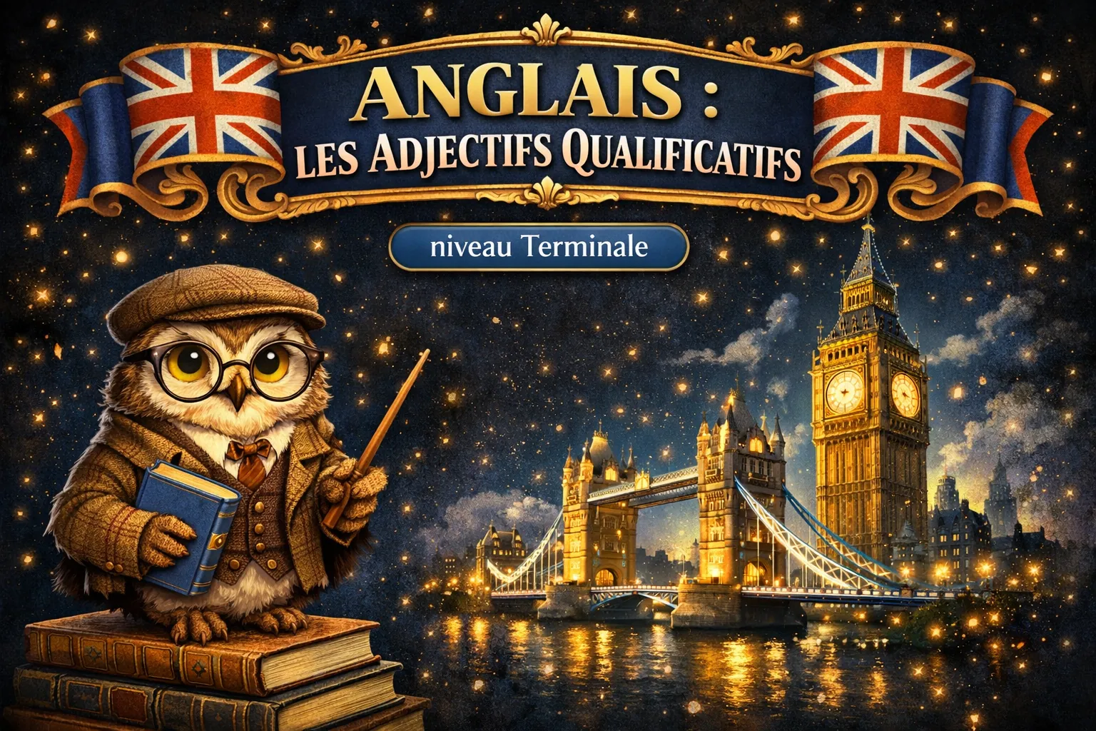 Les adjectifs qualificatifs — Anglais Terminale LV1