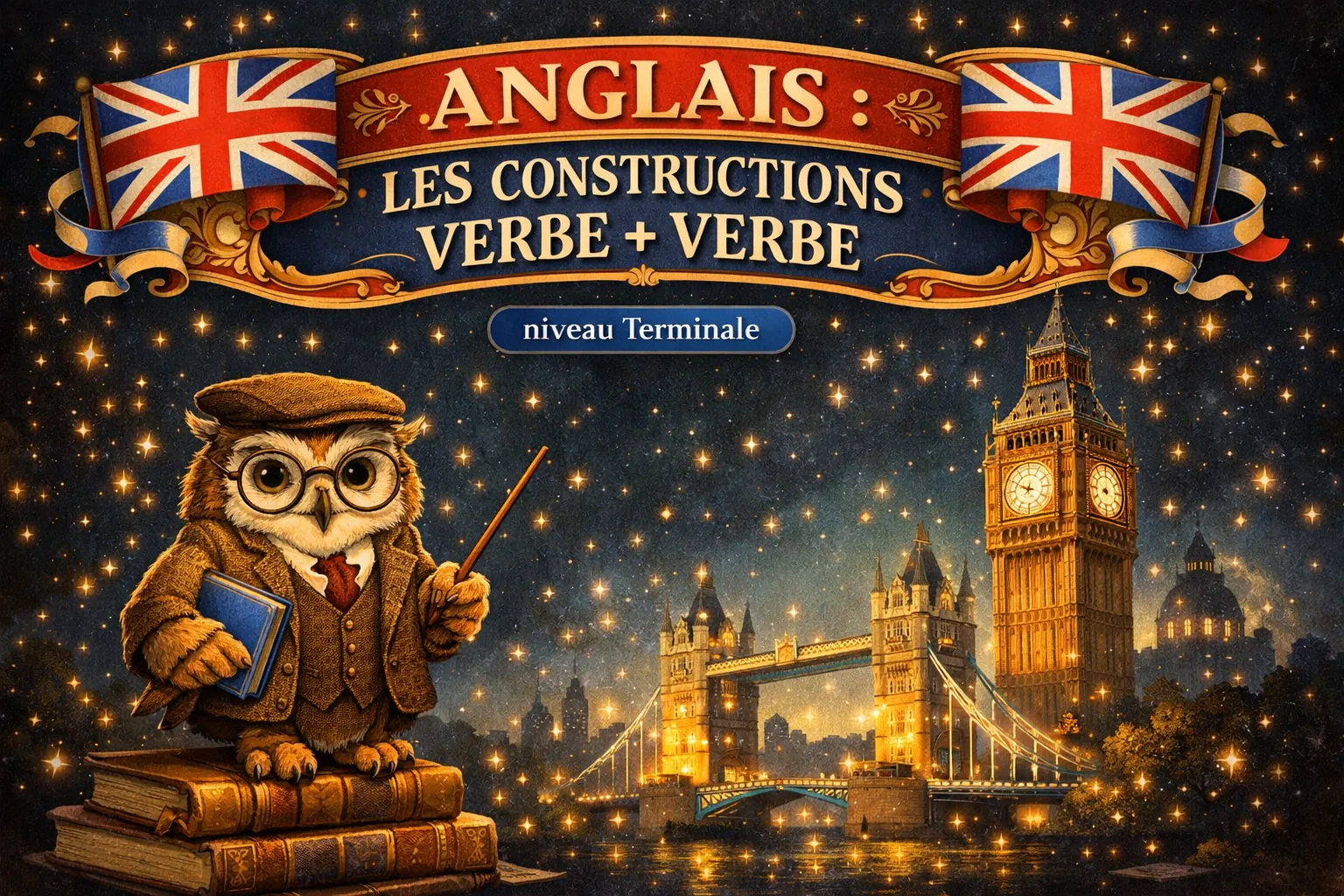 Les constructions verbe + verbe — Anglais Terminale LV1
