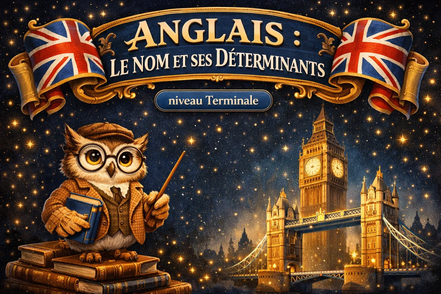 Le nom et ses déterminants — Anglais Terminale LV1