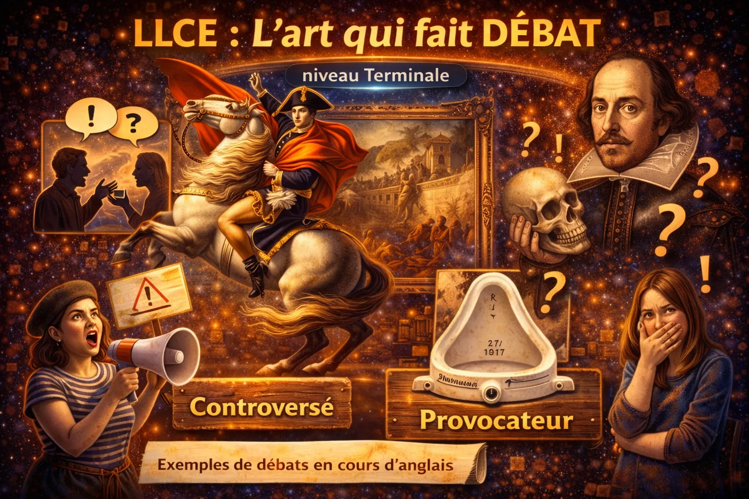 L’art qui fait débat — LLCE Anglais Terminale