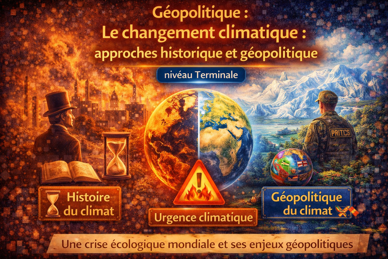 Le changement climatique : approches historique et géopolitique — Géopolitique Terminale