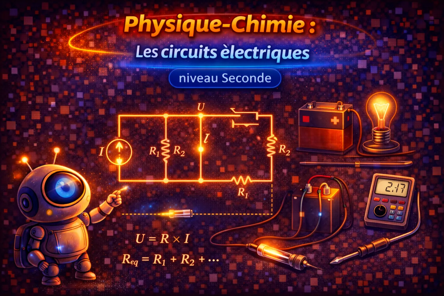 Les circuits électriques — Seconde