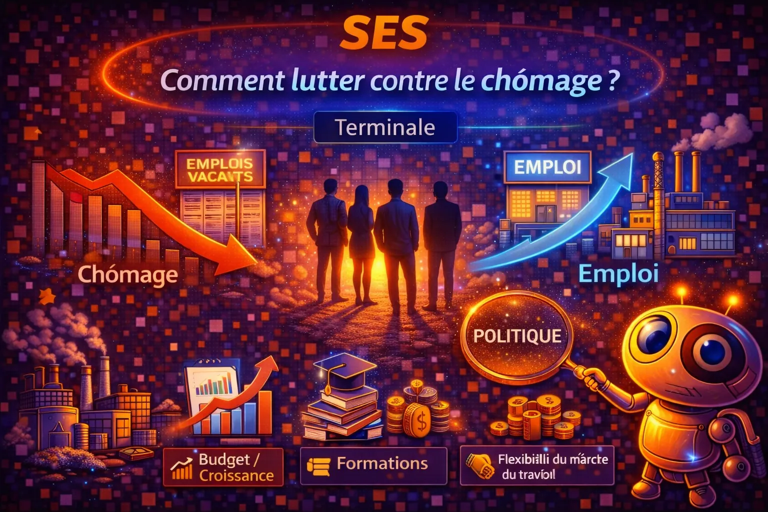 Comment lutter contre le chômage ? — SES Terminale