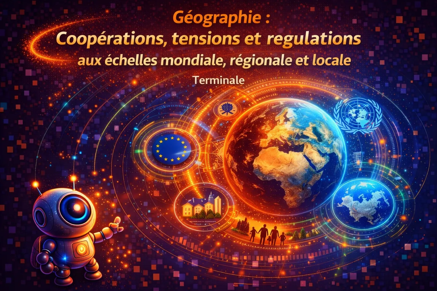 Coopérations, tensions et régulations aux échelles mondiale, régionale et locale