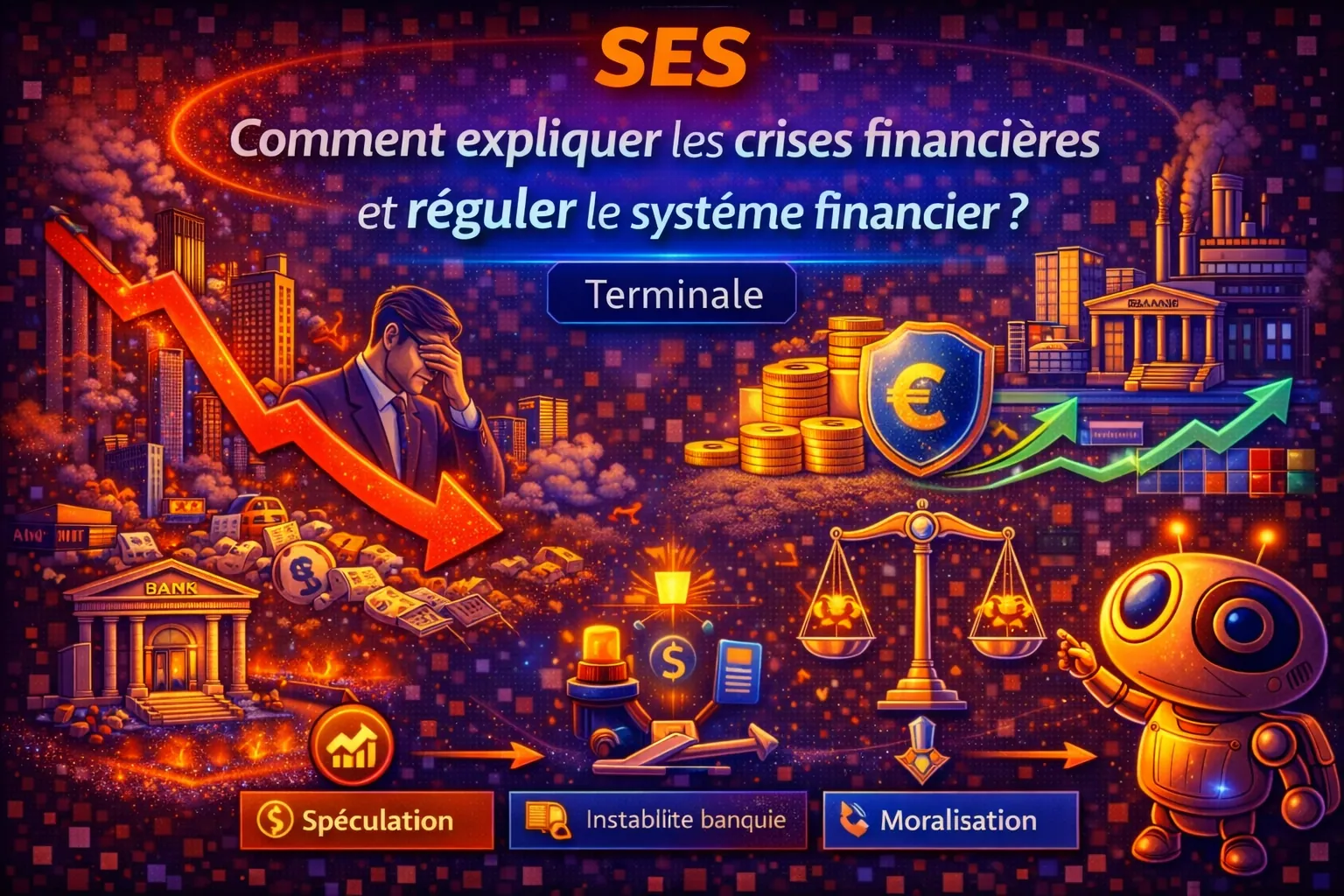 Comment expliquer les crises financières et réguler le système financier ? — SES Terminale