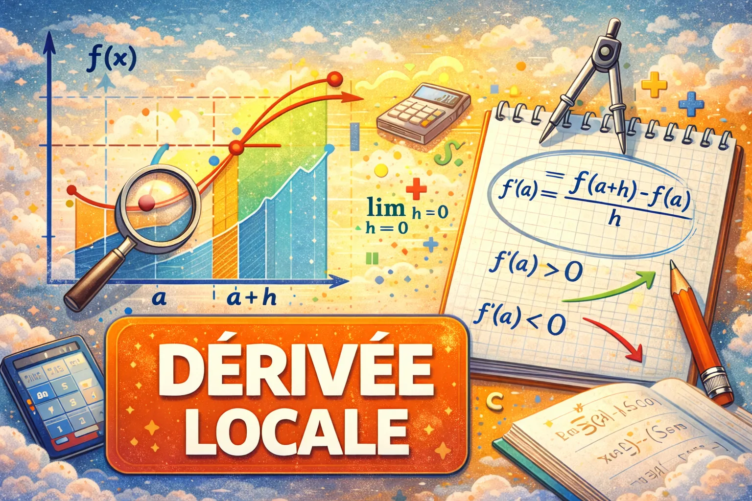 Maths SPE Première — Dérivée locale — Cours + Exercices