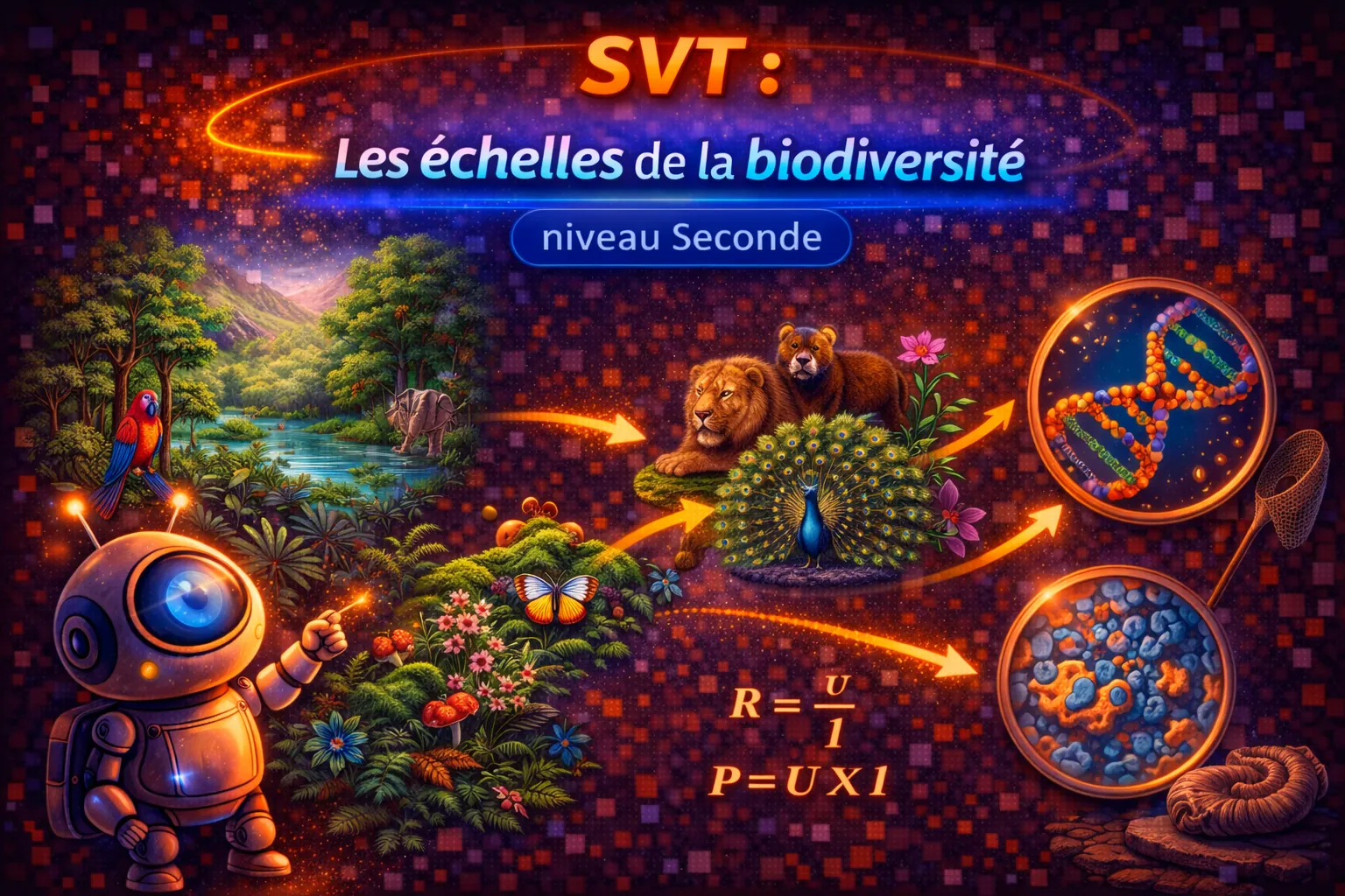 Les échelles de la biodiversité — Seconde