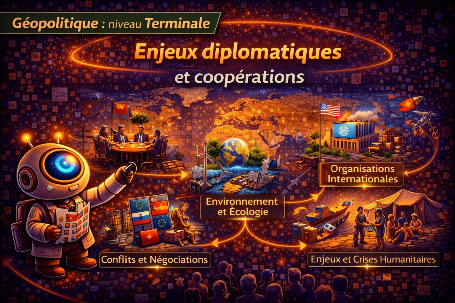Enjeux diplomatiques et coopérations — Géopolitique Terminale