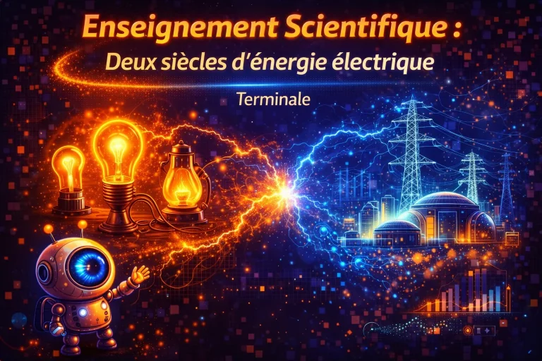 Deux siècles d’énergie électrique — Enseignement Scientifique Terminale