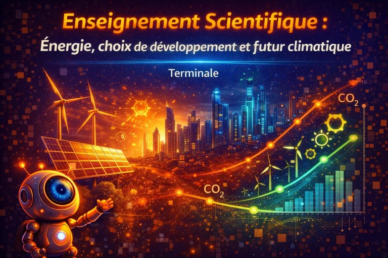 Énergie, choix de développement et futur climatique — Enseignement Scientifique Terminale