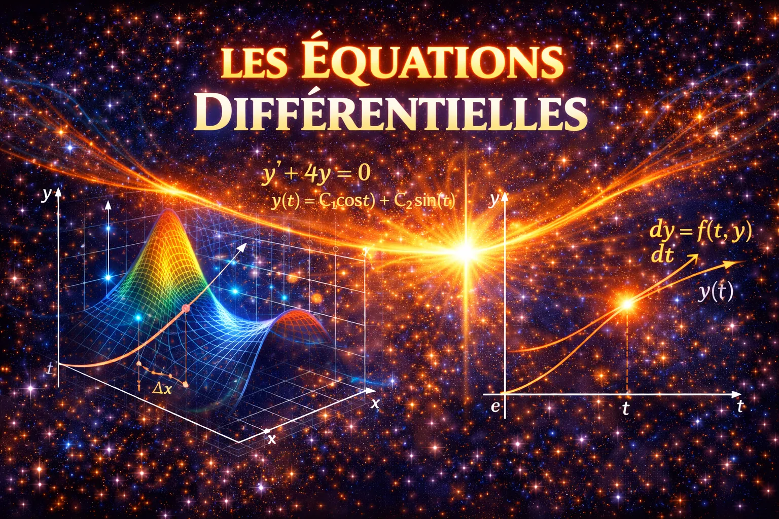 Les équations différentielles — Terminale