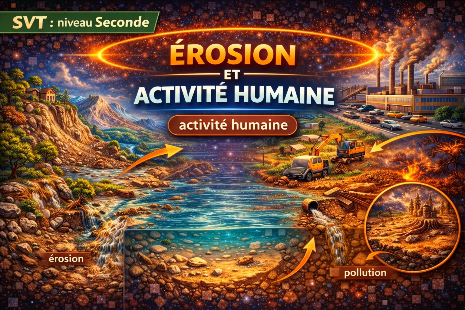Érosion et activité humaine — Seconde