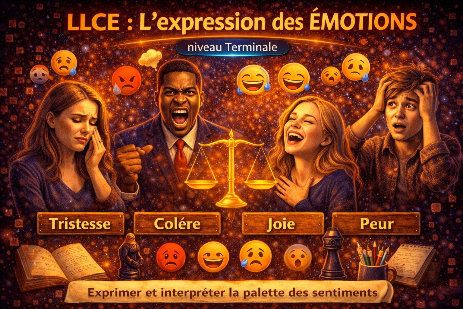 L’expression des émotions — LLCE Anglais Terminale