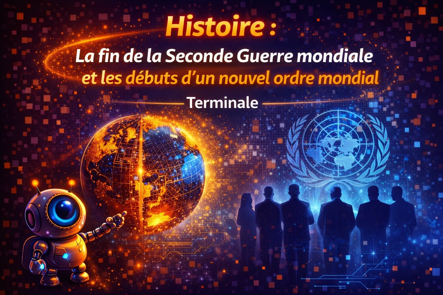 La fin de la Seconde Guerre mondiale et les débuts d’un nouvel ordre mondial