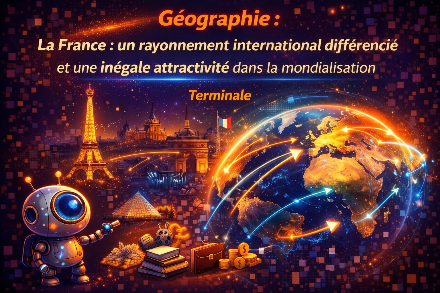 La France : un rayonnement international différencié et une inégale attractivité dans la mondialisation