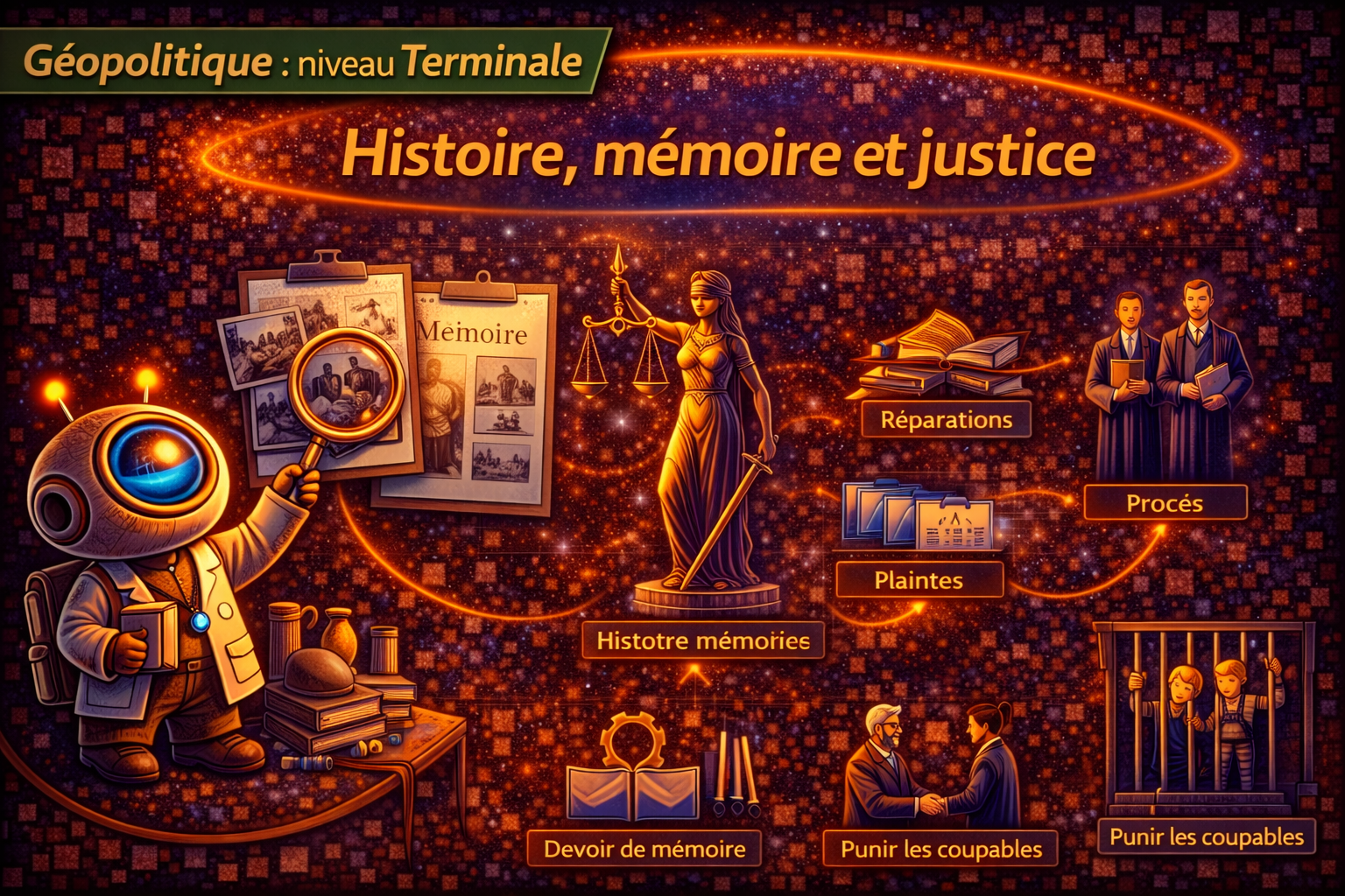 Histoire, mémoire et justice — Géopolitique Terminale