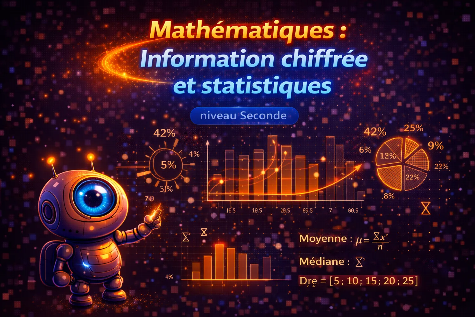 Maths Seconde — Statistiques et information chiffrée