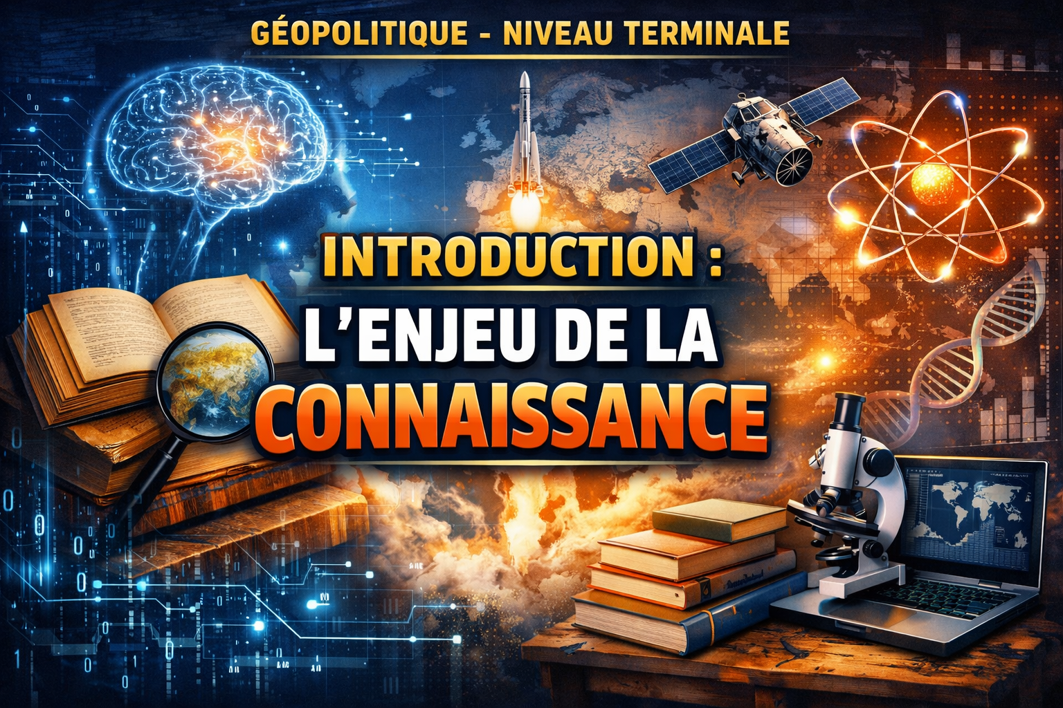 Introduction : l’enjeu de la connaissance — Géopolitique Terminale