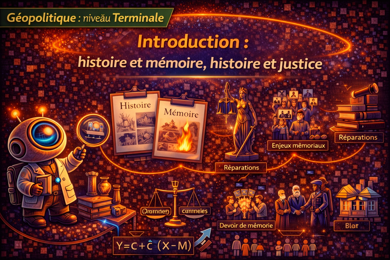 Introduction : histoire et mémoire, histoire et justice — Géopolitique Terminale