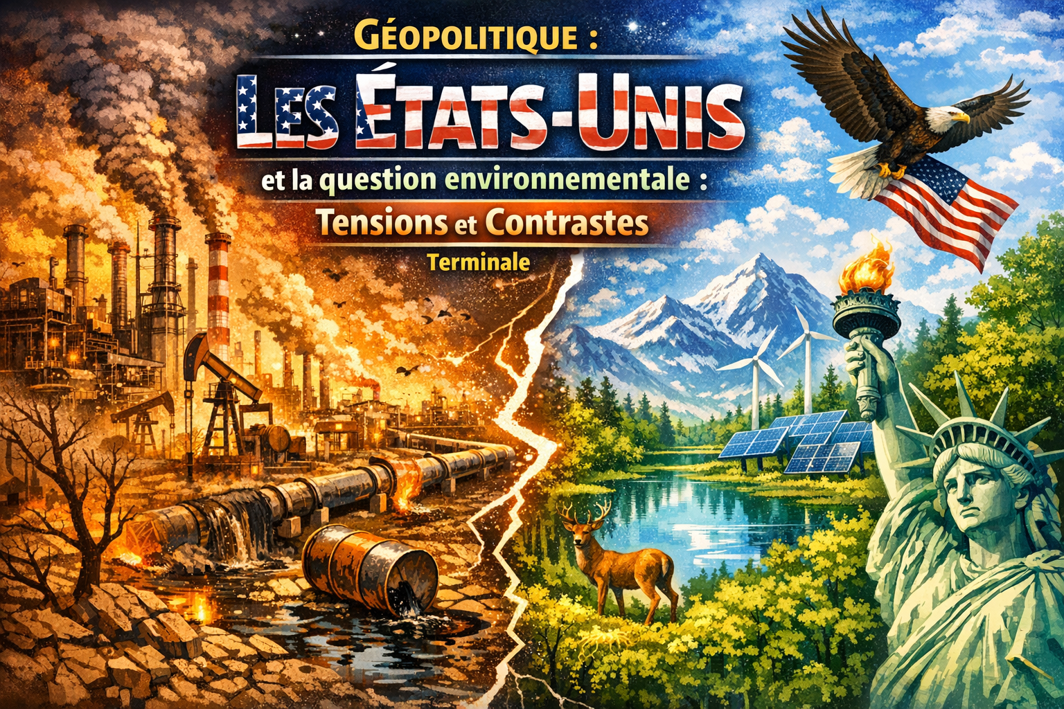Les États-Unis et la question environnementale : tensions et contrastes — Géopolitique Terminale