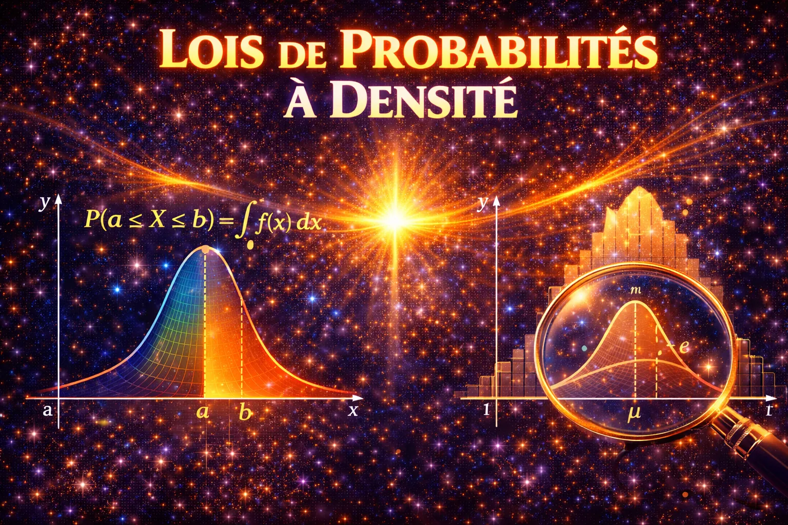 Lois de probabilités à densité — Terminale