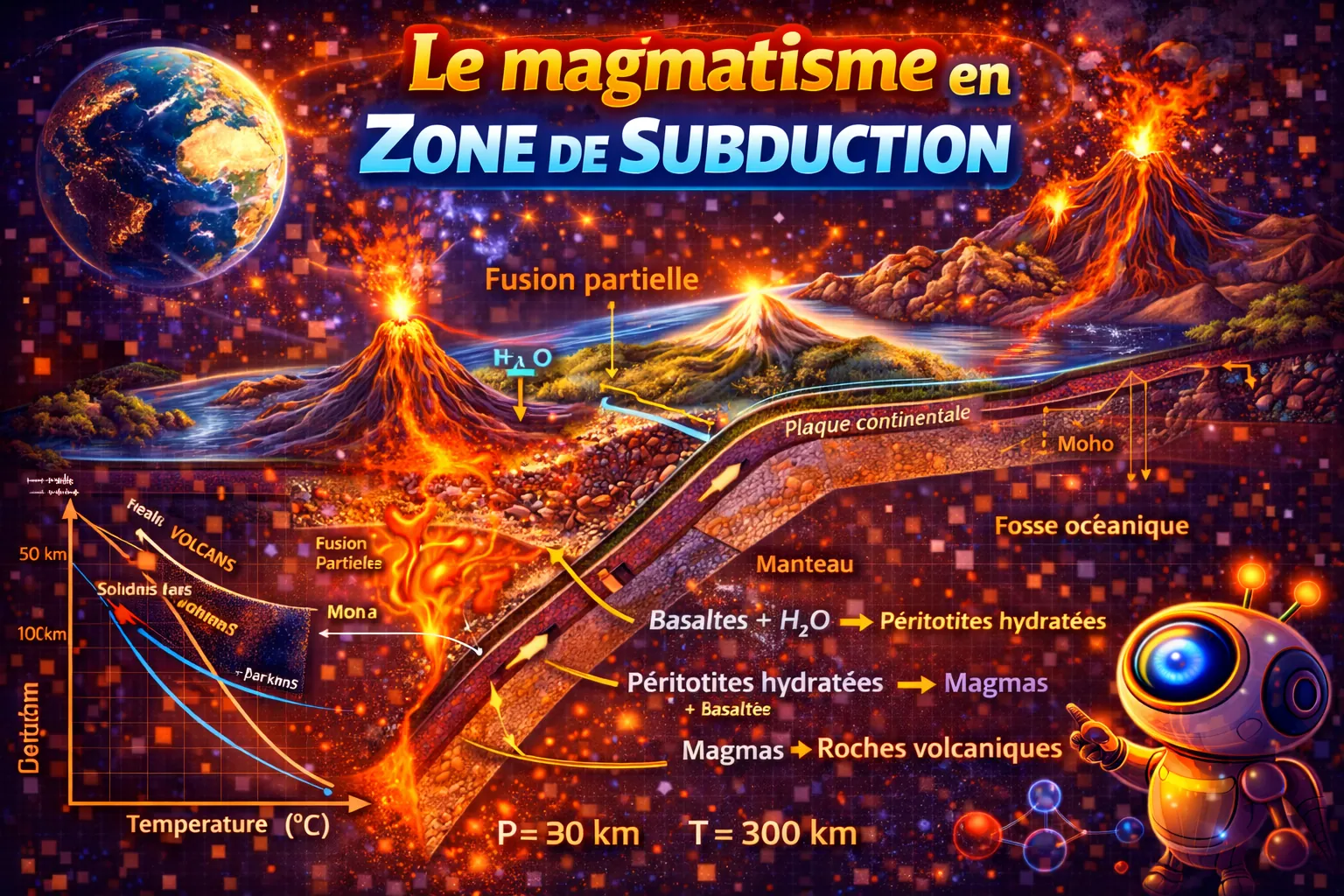 SVT SPE Terminale — Le magmatisme en zone de subduction