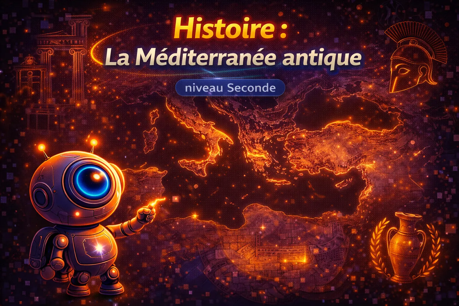 Histoire Seconde — La Méditerranée antique : les empreintes grecques et romaines