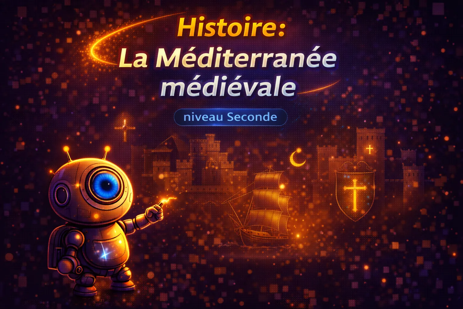 Histoire Seconde — La Méditerranée médiévale : espace d’échanges et de conflits à la croisée de trois civilisations