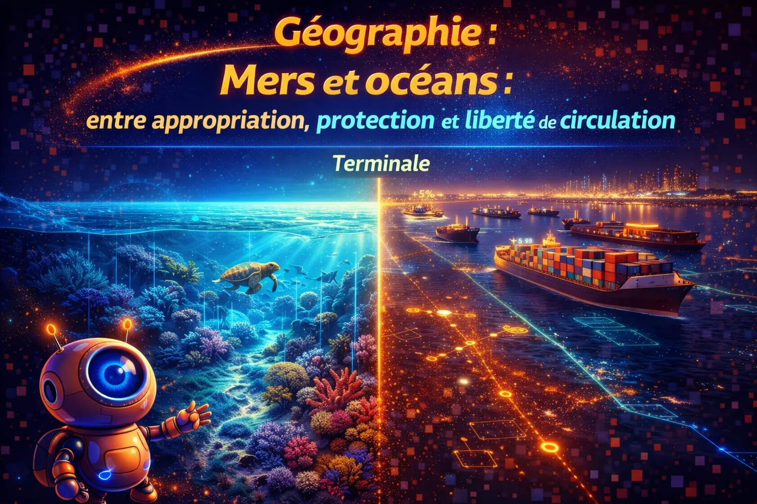 Mers et océans : entre appropriation, protection et liberté de circulation