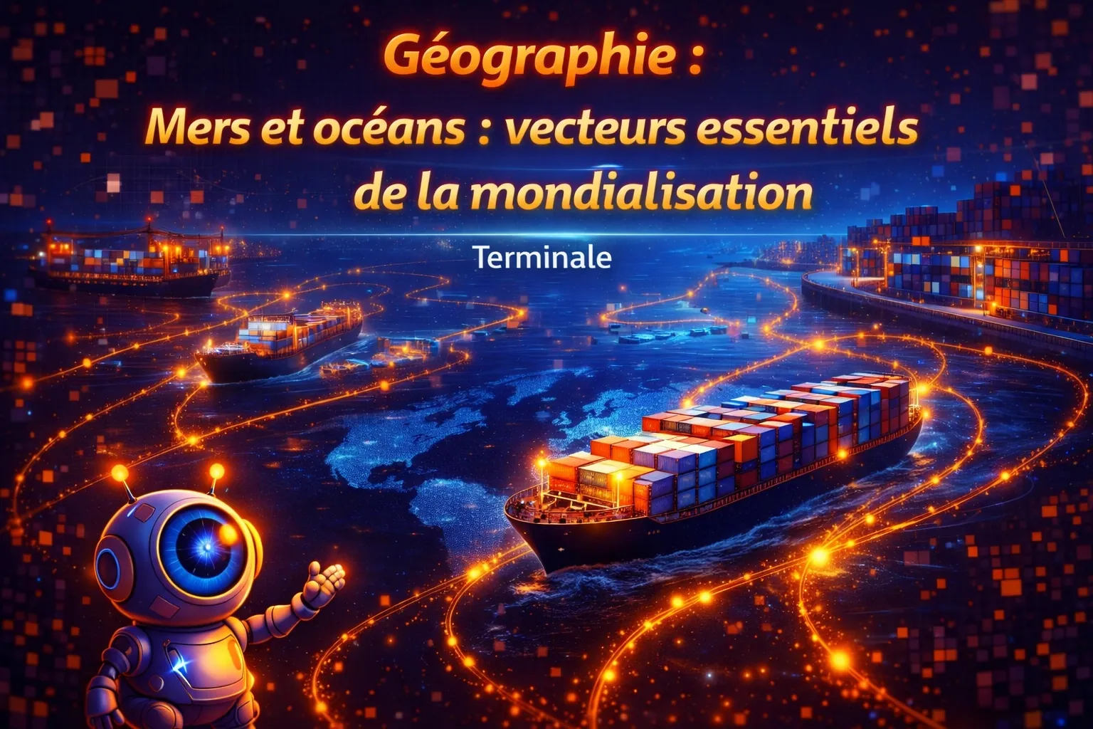 Mers et océans : vecteurs essentiels de la mondialisation