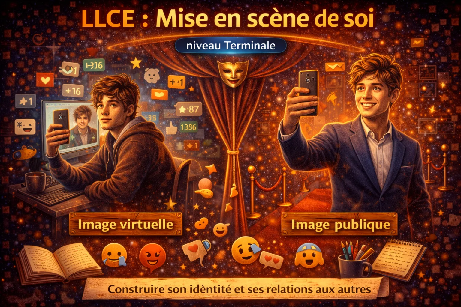Mise en scène de soi — LLCE Anglais Terminale