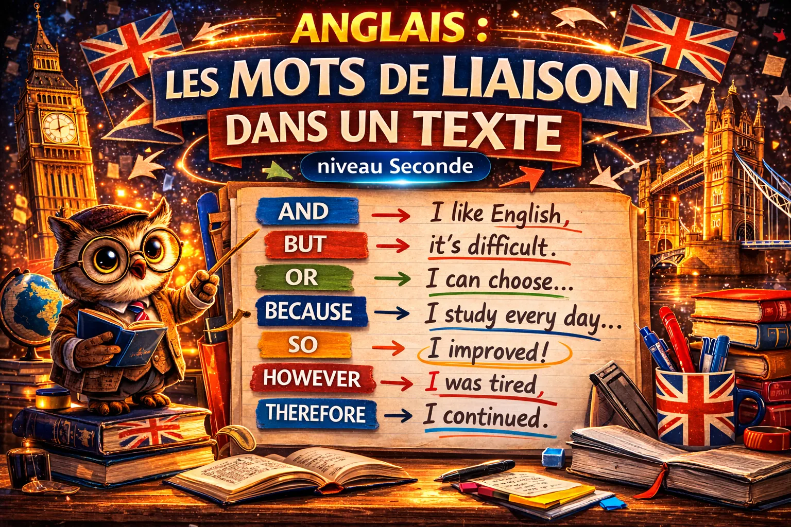 Les verbes à particule — Seconde