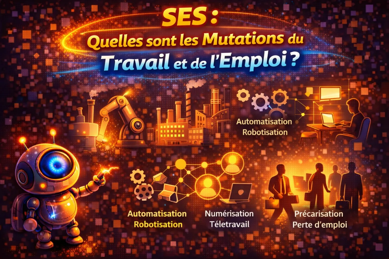 Quelles sont les mutations du travail et de l’emploi ? — SES Terminale