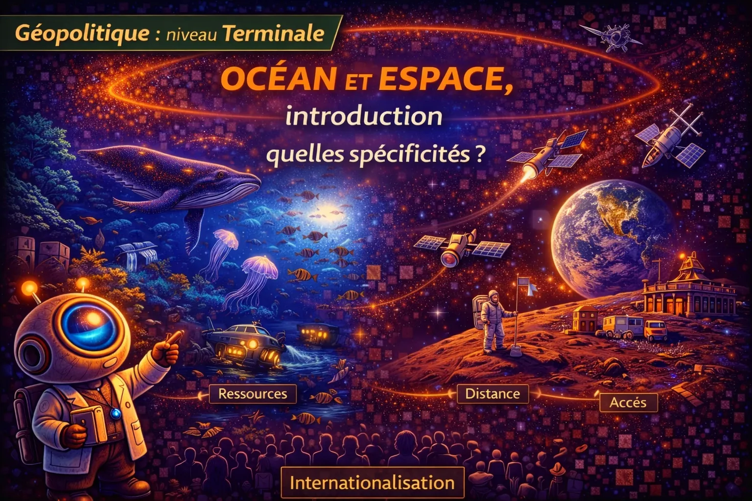 Introduction océan et espace : quelles spécificités ? — Géopolitique Terminale