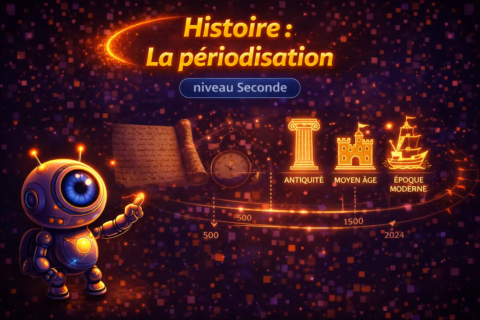 Histoire Seconde — La périodisation