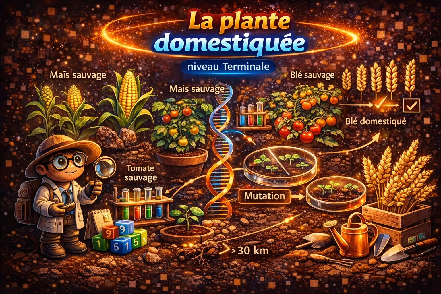 SVT SPE Terminale — La plante domestiquée